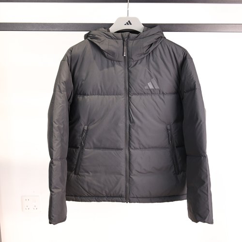 阿迪达斯防风保暖女士运动羽绒服