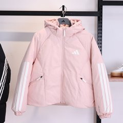 阿迪达斯Adidas羽绒服女子秋冬款防风防寒保暖外套JG3865/JG5921