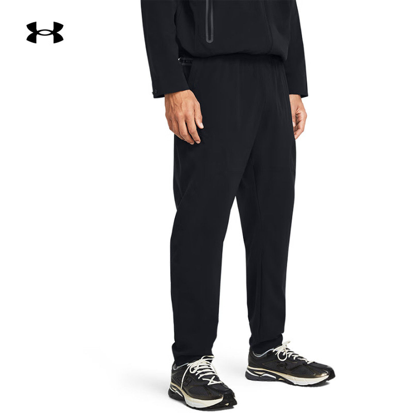 安德玛UA男子夏新款Unstoppable训练束脚薄款速干运动长裤1383033