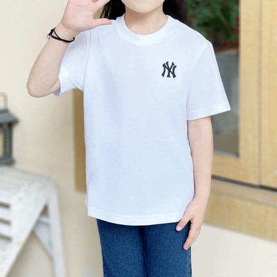 MLB童装NY小标儿童运动短袖T恤