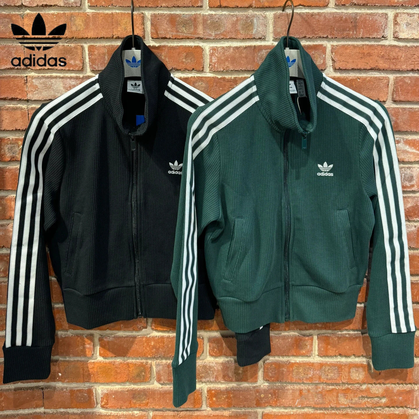 Adidas阿迪达斯三叶草女刺绣LOGO休闲针织短款外套IY7278 IW3162,运动服/休闲服装,运动茄克/外套,淘宝优惠券,粉丝福利购,淘宝优惠卷