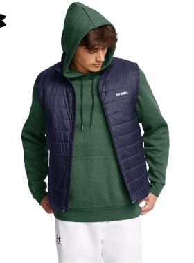 安德玛UA马甲秋冬新款Capitol男子轻质户外运动保暖背心1387684