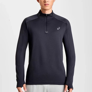 户外健身训练跑步运动长袖 Asics亚瑟士TEE男子秋季 T恤2011D211