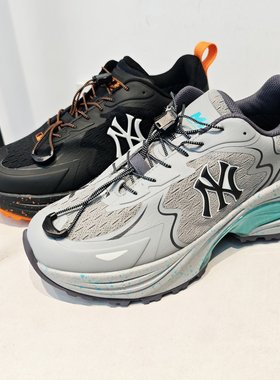 MLB男女25新款情侣复古GORE TEX防水厚底增高运动跑步鞋3ARNC035N