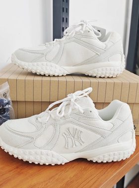 MLB男女鞋25秋冬新款NY复古潮流情侣百搭耐磨低帮休闲鞋3ASXT015N