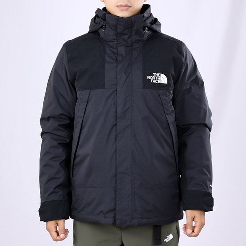 秋冬款TheNorthFace北面男户外防水保暖羽绒内胆三合一冲锋衣8DNH