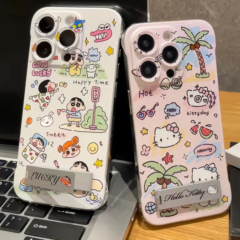 苹果蜡笔小新HelloKitty手机壳