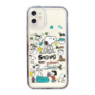 史努比手机壳苹果15iPhone16联名13promax周边snoopy小狗12小米11华为mate60史路比卡通vivo可爱oppo狗14适用