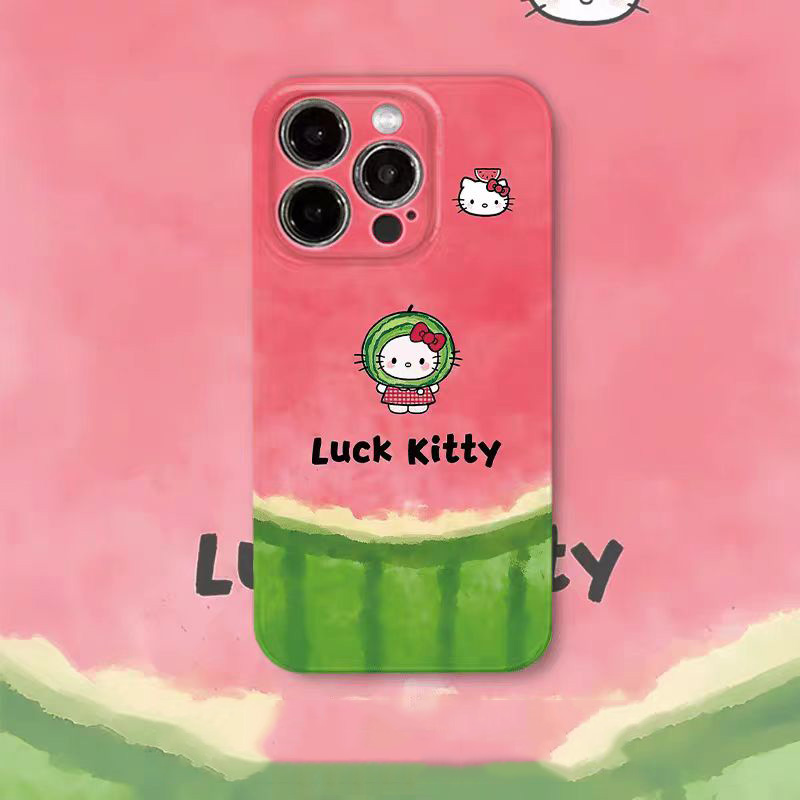 夏日小新Kitty情侣手机壳