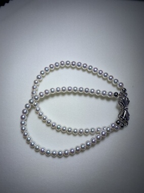 珍珠双排手链