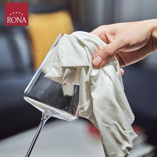 洛娜RONA红酒杯布玻璃杯专用布吸水不掉毛酒店无痕打杯布