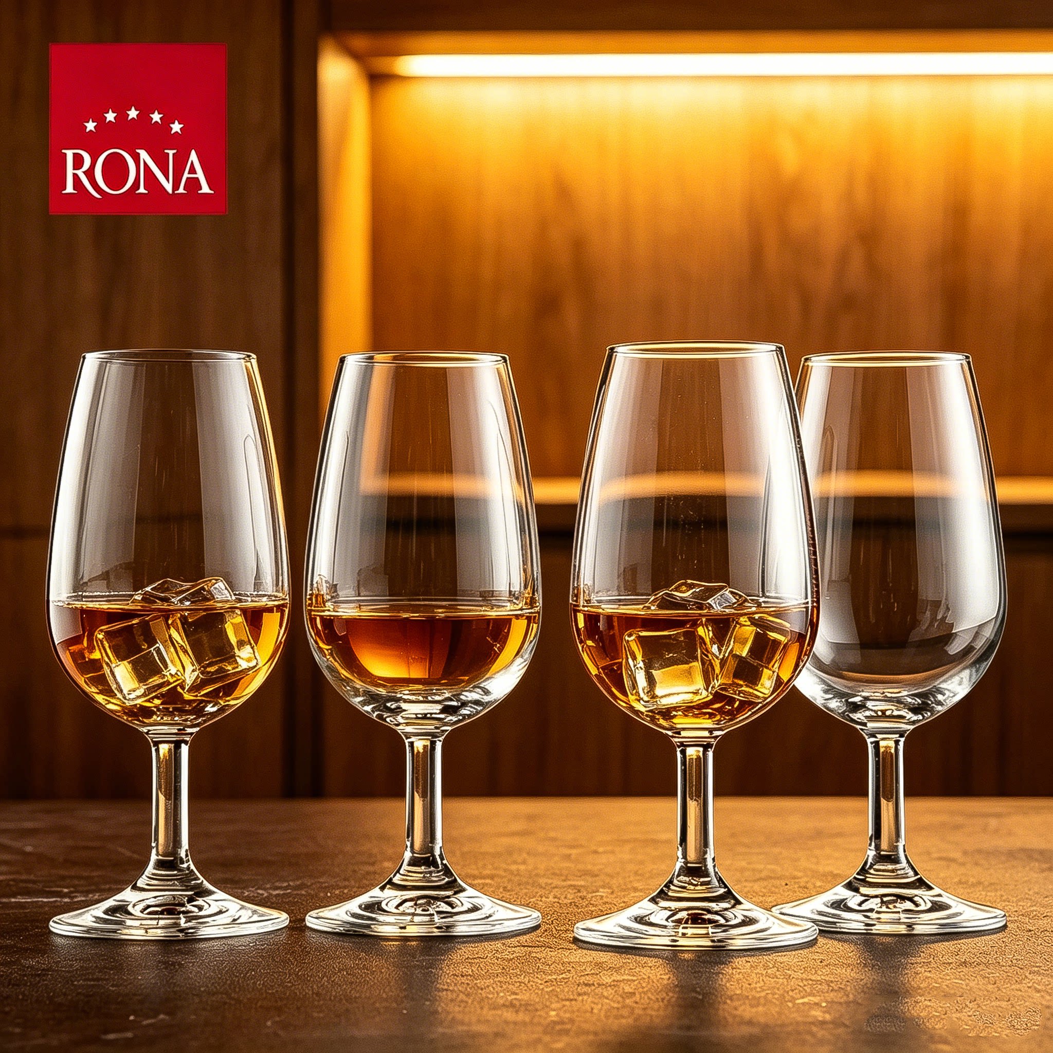 洛娜RONA进口水晶玻璃晶莹剔透品酒葡萄杯ISO闻香品鉴杯红酒杯