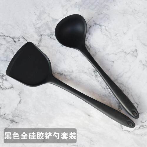 硅胶锅铲不粘锅专用铲子护xf-cj-02铲长用不伤锅炒勺柄汤勺家烹饪