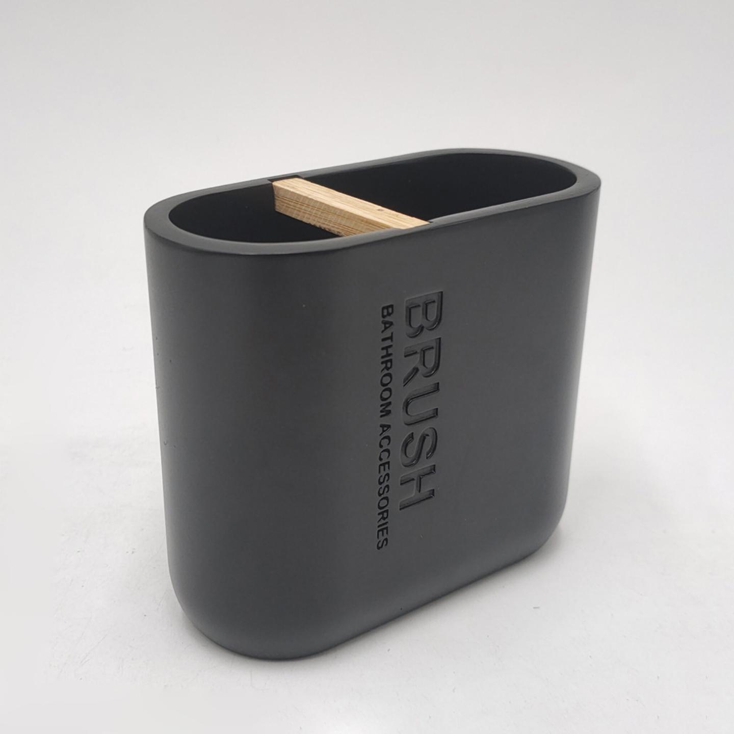 工厂创意树脂卫浴洗漱牙刷杯