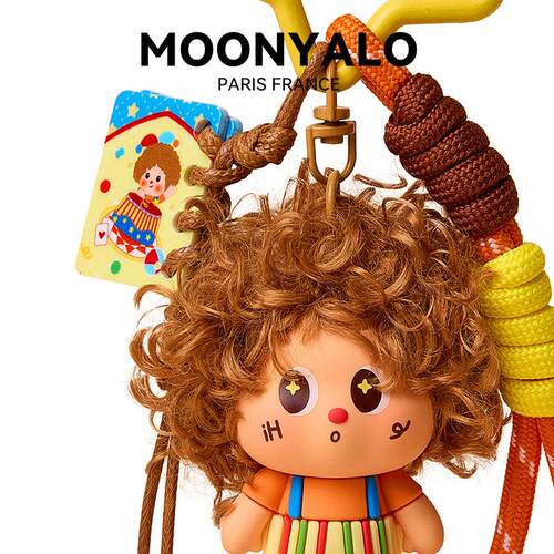 萌崽小特好看的钥扣202MOO906年新款挂件匙饰品可爱玩偶公别仔娃