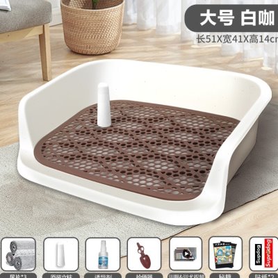 狗狗拉便神器上厕所法斗大小便宠物拉屎尿盆定点诱便排便器狗便盆