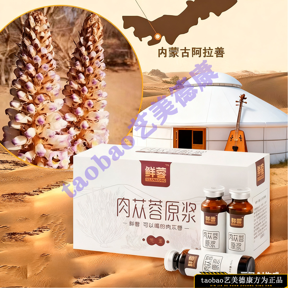 内蒙古阿拉善肉苁蓉原浆汁