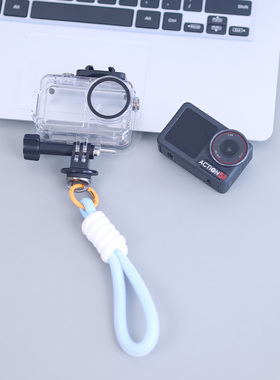 适用于大疆DJIOsmo Action5Pro/4/3相机防水壳送底座防雾片擦拭巾