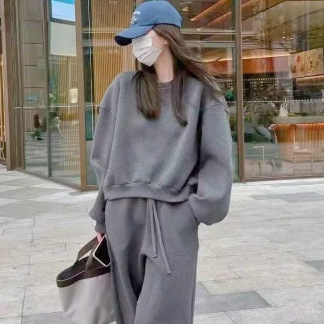 2026时尚套装休闲宽松显瘦跑步服