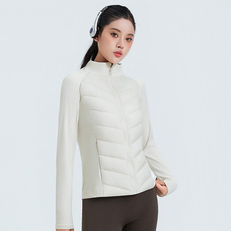 运动风修身型棉衣棉服显瘦保暖
