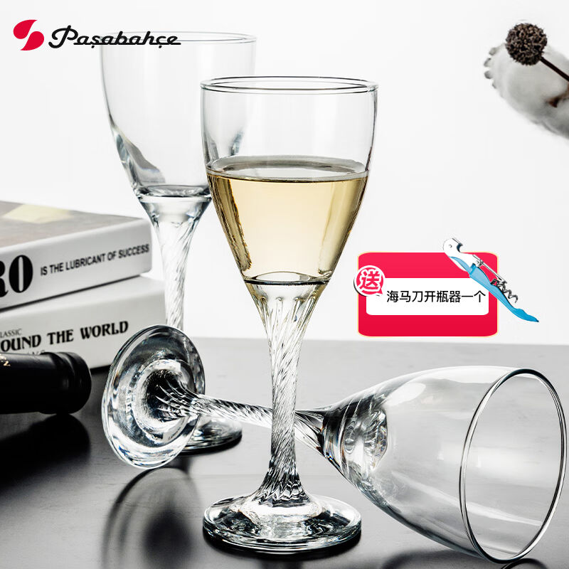 帕莎帕琦（Pasabahce）香槟杯进口无铅玻璃红酒杯鸡尾酒葡萄酒高