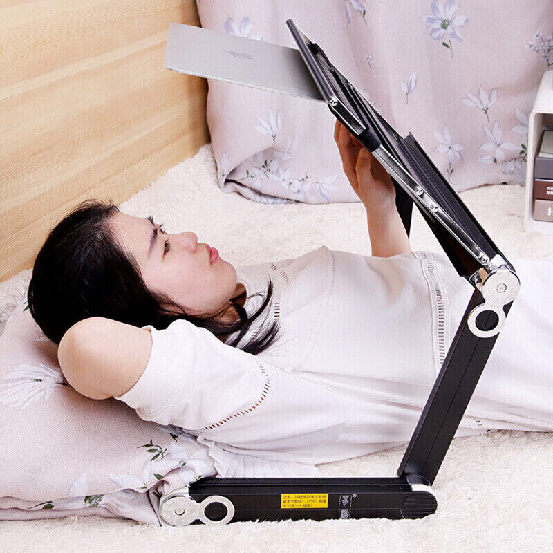 欧安家躺着玩电脑可平躺笔记本支架床上懒人电脑桌电脑支架托散热