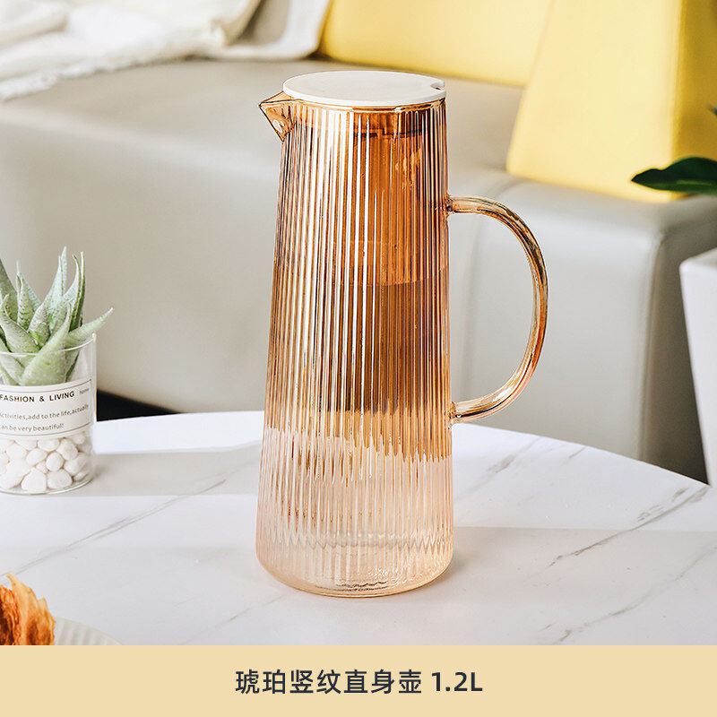 格娜斯（CRISTALGLASS）冷水壶玻璃耐热家用凉水壶高硼硅凉白开水