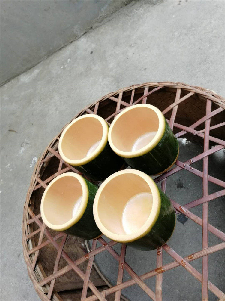 新款热卖竹子水杯杯子天然竹制品茶杯酒杯保温杯竹筒个性可
