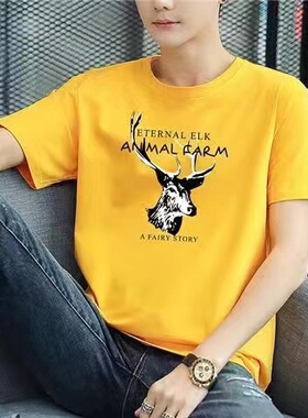 T恤男 Man short sleeve shirts fashion tops summer tshirt men