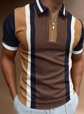 Summer Shirts For Men T Shirt 2022 Floral Retro Red man Polo