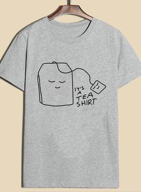 Women Tea Shirt Tops Ladies Cute Cotton t-shirts funny Cloth