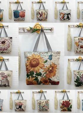 canvas Handbag big tote Bag Hand Bags For Women Shoulder 23