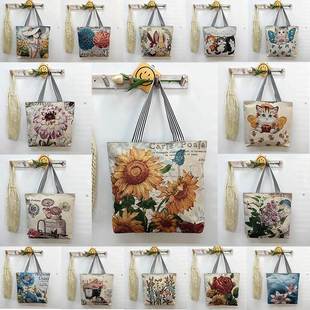 canvas Handbag big tote Bag Hand Bags For Women Shoulder 23
