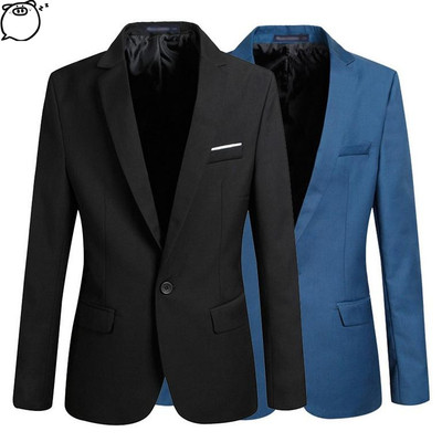 外贸男西服korean Men casual Suit slim Jacket blazer coat man