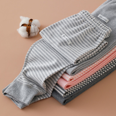 儿童秋裤纯棉A类男女童保暖裤打底长裤宝宝睡裤100%全棉毛裤秋冬