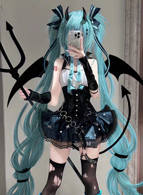 初音小浣熊cosplay服装mik