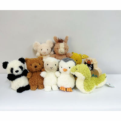 英国JELLYCAT little小狗小猪小熊小兔山羊蛇独角兽狐狸毛绒玩偶