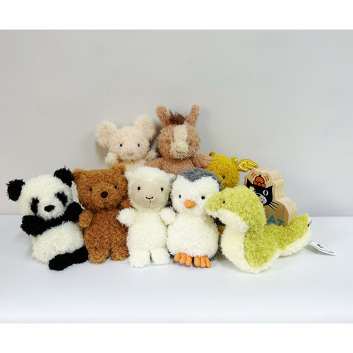 英国JELLYCAT little小狗小猪小熊小兔山羊蛇独角兽狐狸毛绒玩偶