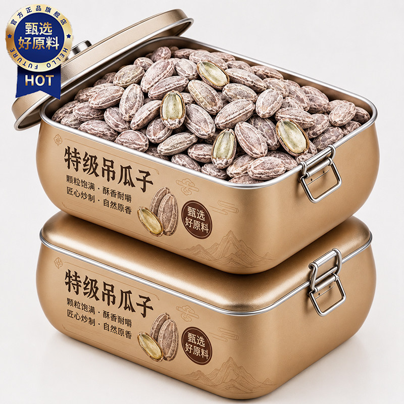 特级吊瓜子旗舰店2026新货特大颗粒奶油椒盐原味特大瓜蒌坚果炒货