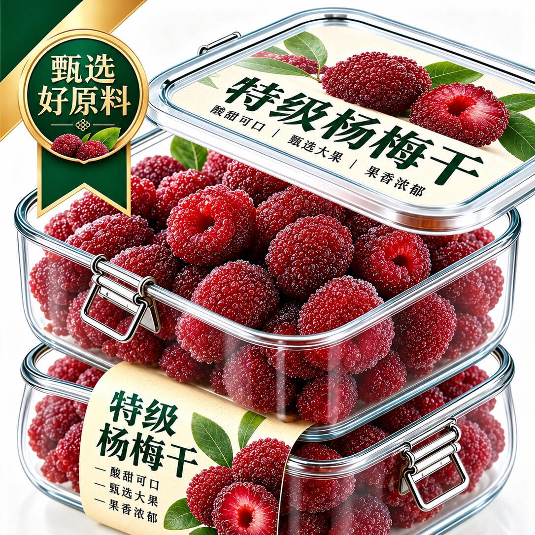 浙江仙居东魁杨梅干官方旗舰店农家自晒泡酒专用酸甜杨梅孕妇小吃