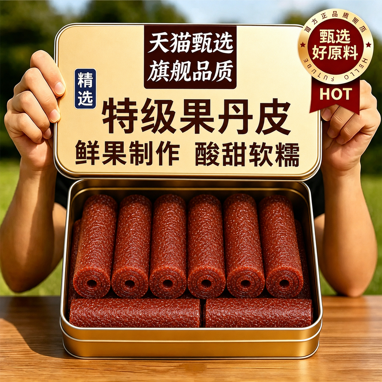 果丹皮山楂零食卷无糖精无添加糖片人专用球六物丸非中药材老式