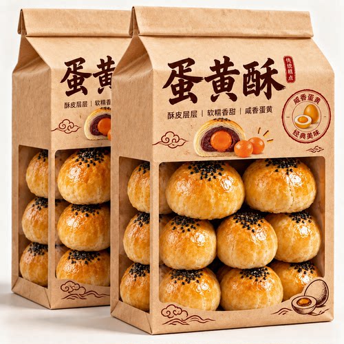 蛋黄酥官方旗舰店面包早餐整箱零食小吃休闲食品糕点网红点心礼包