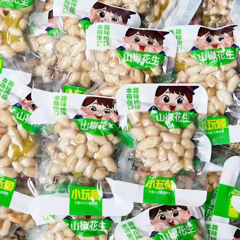 小玩顾山椒花生泡椒花生酸辣小吃零食独立包装办公室休闲食品袋装,零食/坚果/特产,花生,淘宝优惠券,粉丝福利购,淘宝优惠卷