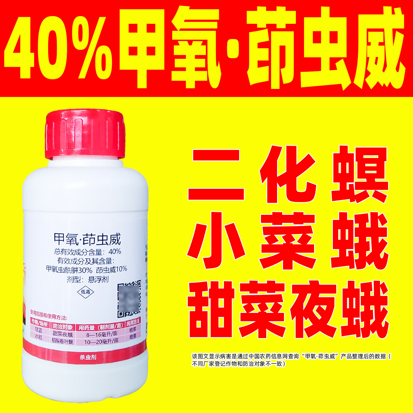 优展甲氧茚虫威水稻甘蓝杀虫剂
