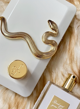 kilian克利安 梅兰竹菊香水盒 黑色白色蛇盒子 单蛇 香水外壳盒
