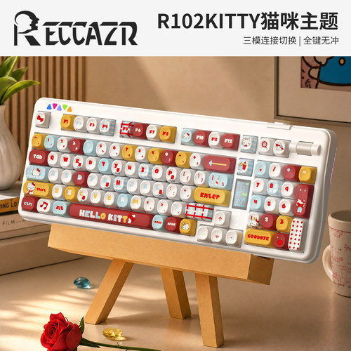 雷咖泽R102HelloKitt猫机械键盘