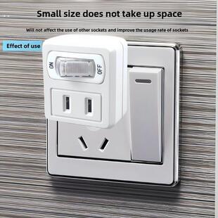 无线扩展插座电源口旅行转换器插头一转二1转2带开关电源转换插头