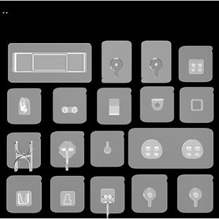 子母扣卡扣免打孔强力贴壁挂承重粘胶置物架防水无痕透明挂衣粘钩