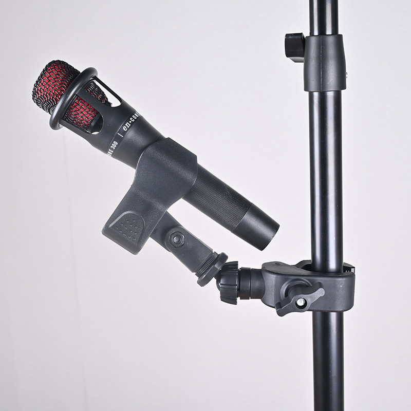 话筒夹子夹头有线无线麦克风固定弹簧咪夹直播支架配件蟹钳夹管子