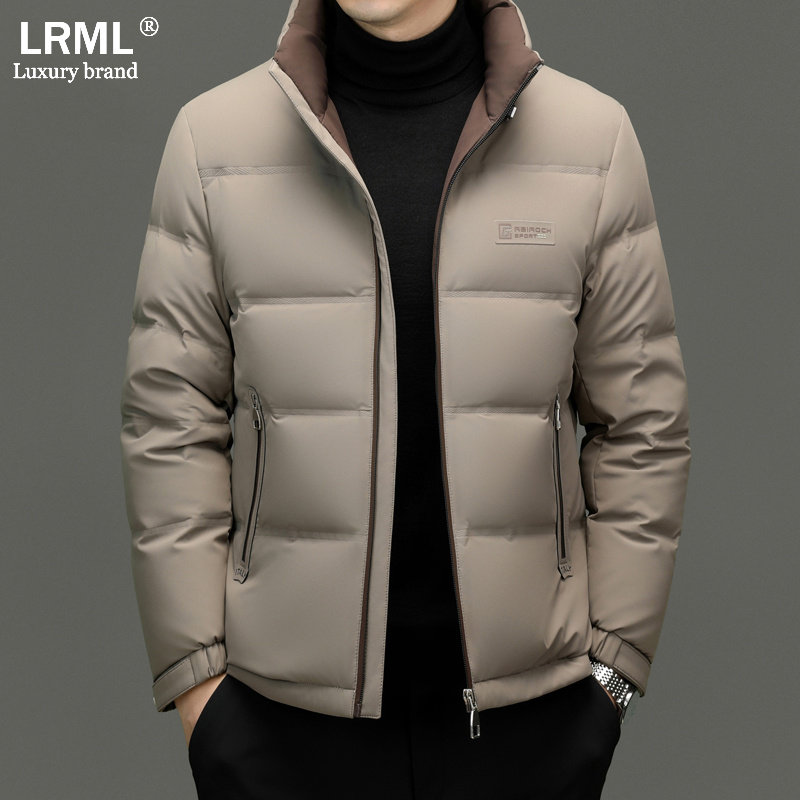 羽绒服男2025冬季新款立领短款保暖防寒轻薄加厚时尚休闲百搭外套